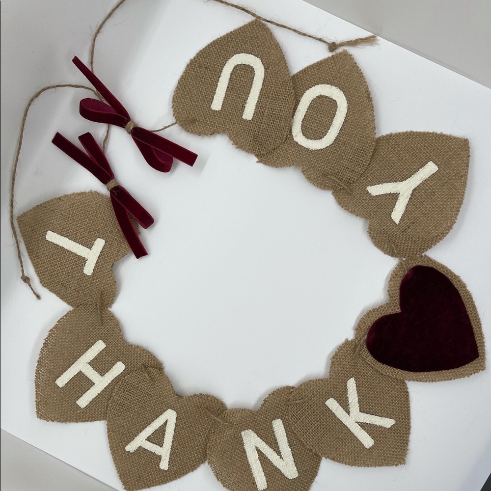 Wedding or special event thank you sign